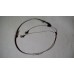 RACAL FRONTIER  EAR PIECE LINK CABLE CW 19 PIN MALE SOCKET DESERT SAND COLOUR